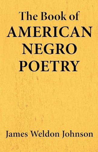 The Book of American Negro Poetry