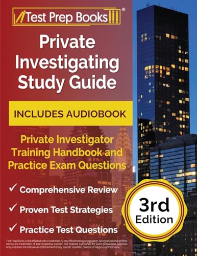 Private Investigating Study Guide