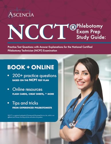 NCCT Phlebotomy Exam Prep Study Guide