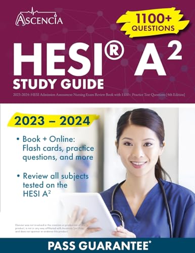 HESI® A2 Study Guide 2023-2024