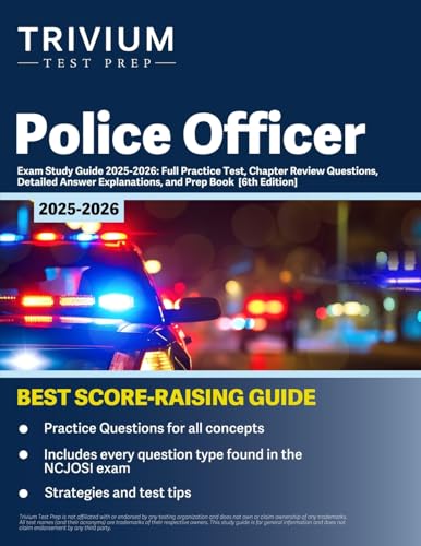 Police Officer Exam Study Guide 2025-2026