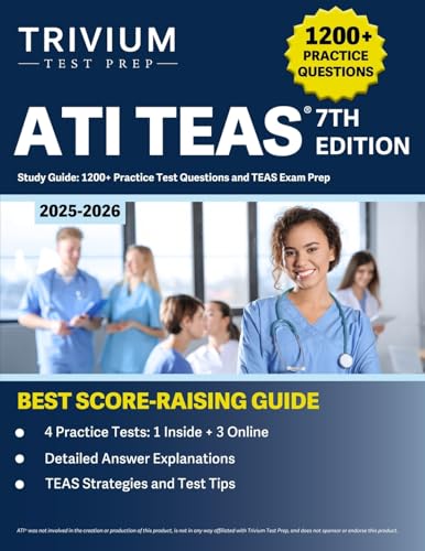 ATI TEAS 7th Edition 2025-2026 Study Guide
