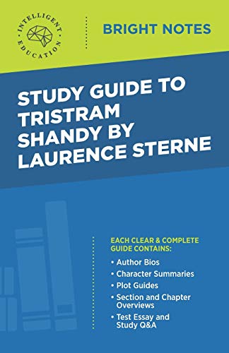 Study Guide to Tristram Shandy by Laurence Sterne