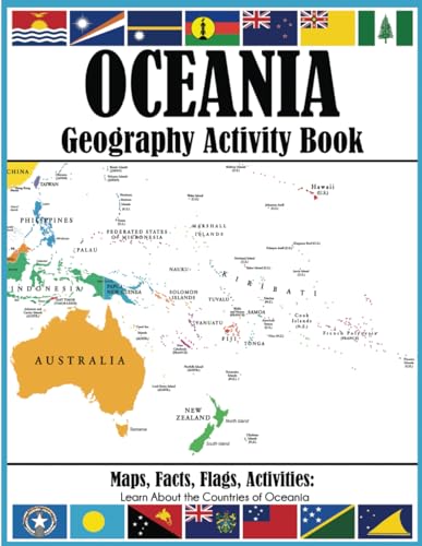 Oceania Geography Activity Book