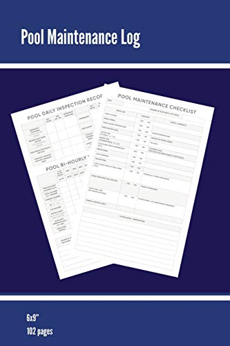 Pool Maintenance Log