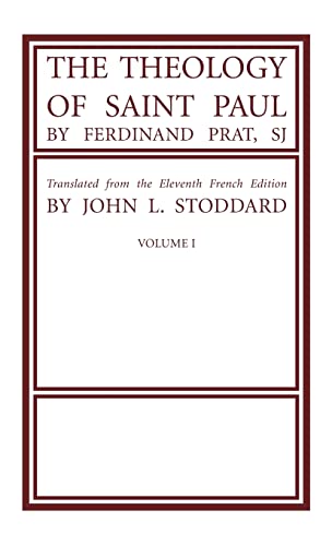 The Theology of Saint Paul, Volume 1