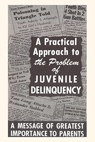 Vintage Journal Juvenile Deliquency  Clippings