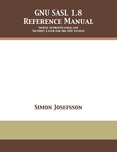 GNU SASL 1.8 Reference Manual