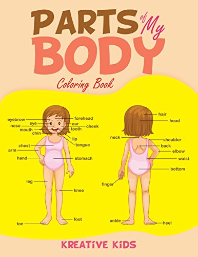 Parts of My Body Coloring Book