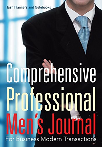 Comprehensive Professional Men's Journal For Business Modern Transactions