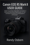 Canon EOS R5 Mark II User Guide