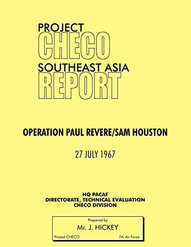 Project Checo Southeast Asia Study