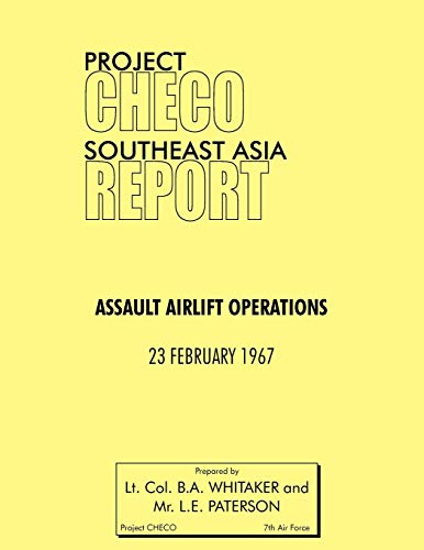 Project Checo Southeast Asia Study