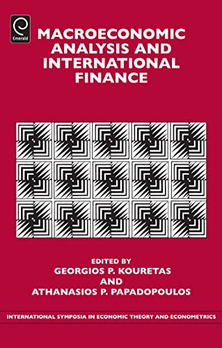 Macroeconomic Analysis and International Finance