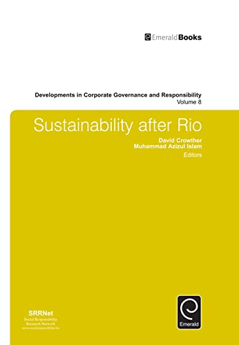 Sustainability after Rio