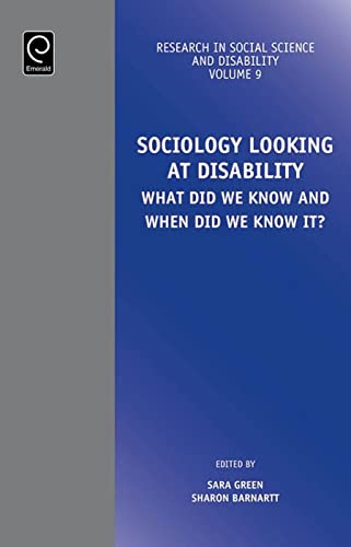 Sociology Looking at Disability