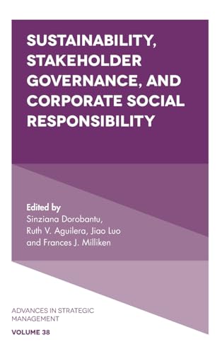 Sustainability, Stakeholder Governance, and Corporate Social Responsibility