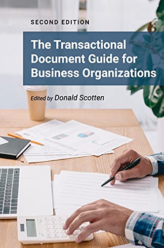 Transactional Document Guide for Business Organizations