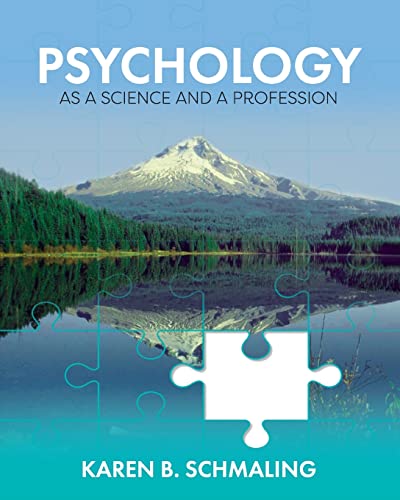 Psychology as a Science and a Profession