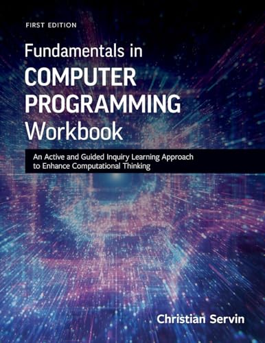 Fundamentals in Computer Programming Workbook