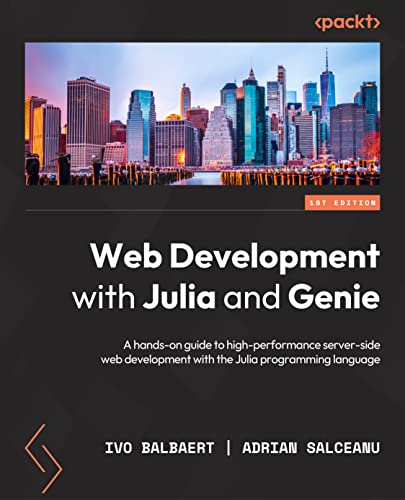 Web Development with Julia and Genie