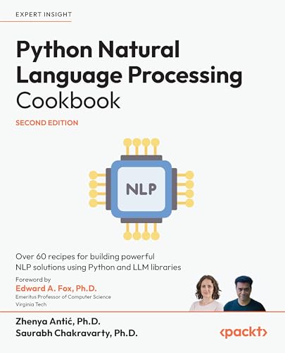 Python Natural Language Processing Cookbook - Second Edition