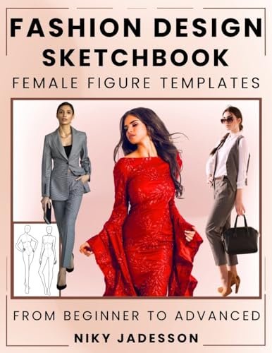 Fashion Design Sketchbook Female Figure Templates