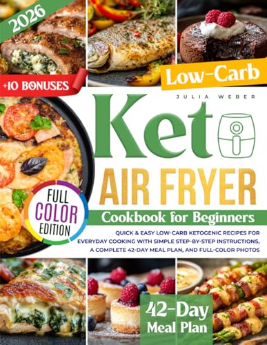 Keto Air Fryer Cookbook for Beginners