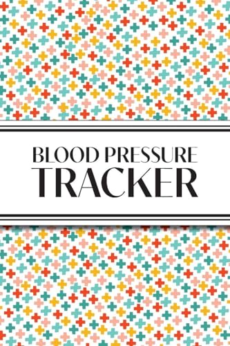 1-Year Blood Pressure Tracker (Multi-Color Health Crosses)