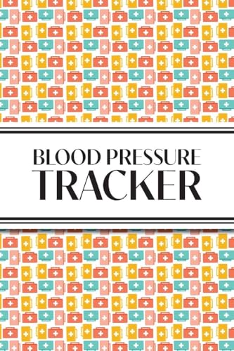 1-Year Blood Pressure Tracker (Multi-Color Medical Boxes)