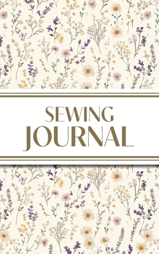 Sewing Journal (Wildflowers on Cream Background )