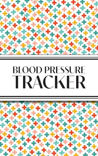 1-Year Blood Pressure Tracker (Multi-Color Health Crosses)