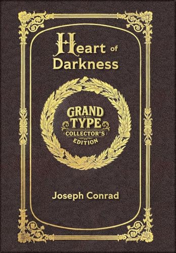 Large Print - Heart of Darkness - Grand Type Collector's Edition - Matte Hardcover with Dust Jacket