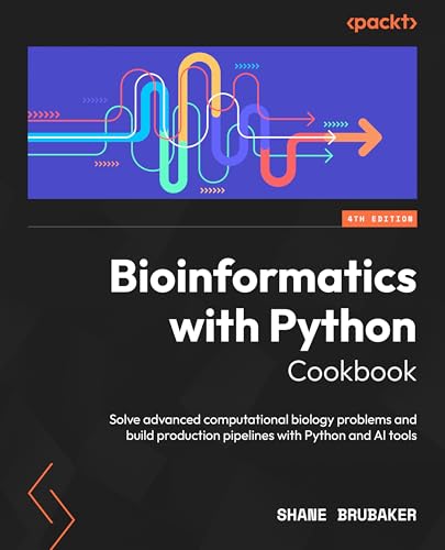 Bioinformatics with Python Cookbook - Fourth Edition