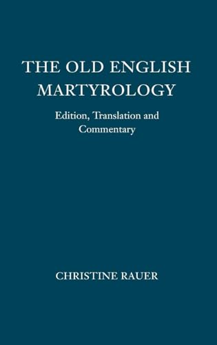 The Old English Martyrology