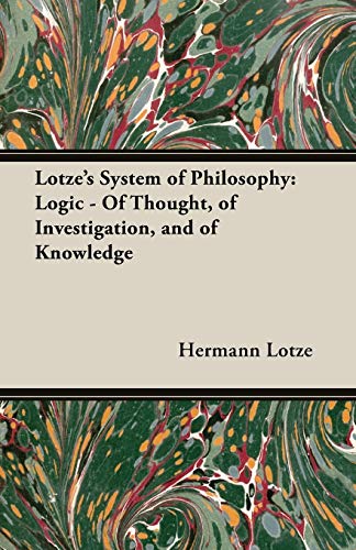 Lotze's System of Philosophy
