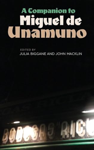 Companion to Miguel de Unamuno