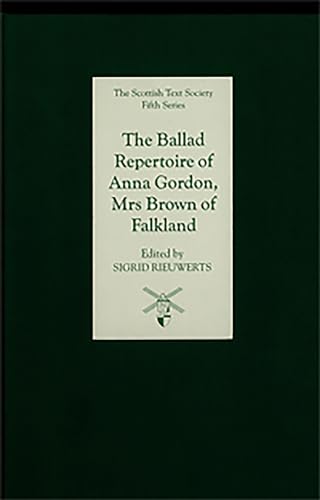 Ballad Repertoire of Anna Gordon, Mrs Brown of Falkland
