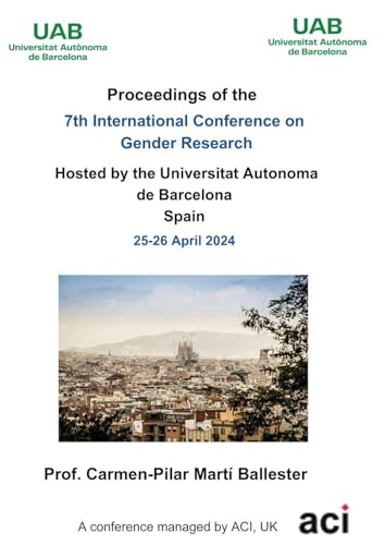 ICGR 2024- Proceedings of the 7th International Conference on Gender Research