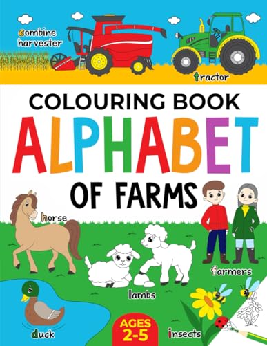 Farm Colouring Book for Children