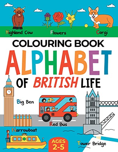 British Colouring Book for Children