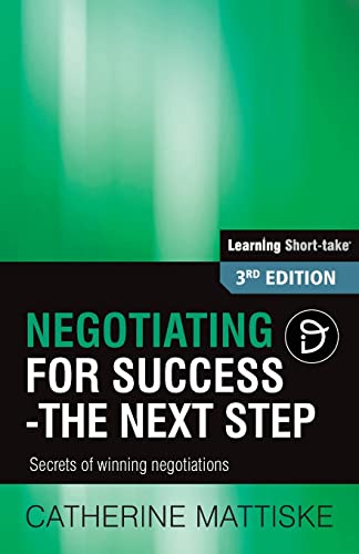 Negotiating for Success - The Next Step