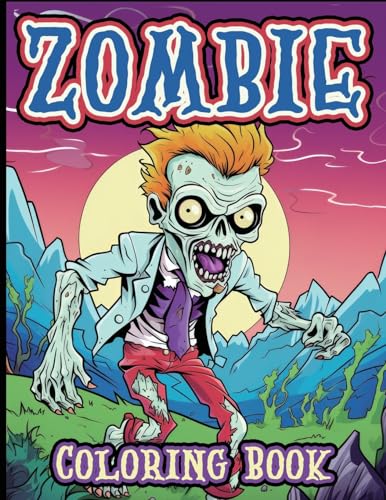 Zombie Coloring Book for Kids 30 Fun and Spooky Designs for Young Artists