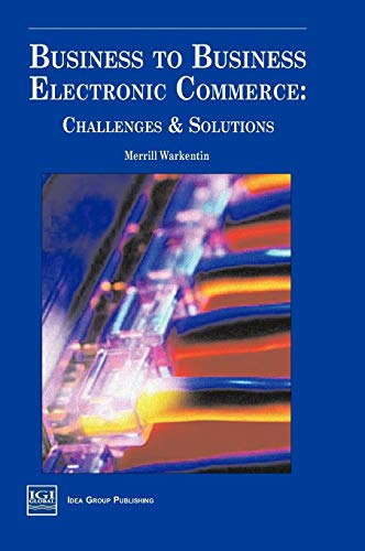 Business to Business Electronic Commerce