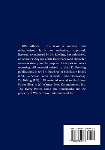 Re-Read HARRY POTTER AND THE SORCERER'S STONE Today! An Unauthorized Guide