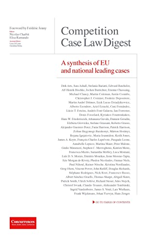 Competition Case Law Digest - A synthesis of EU and national leading cases