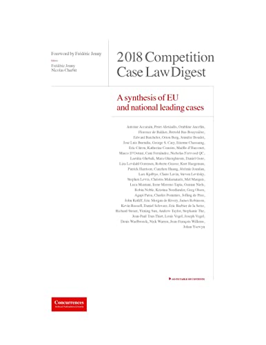 Competition Case Law Digest