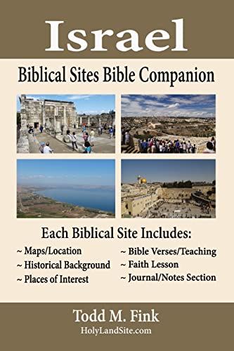 Israel Biblical Sites Bible Companion