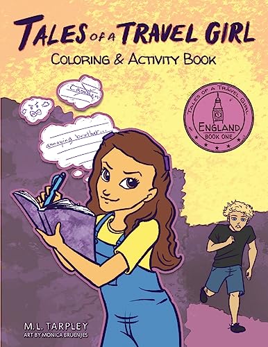 Tales of a Travel Girl Coloring and Activity Book