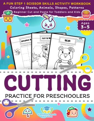 Cutting Practice for Preschoolers